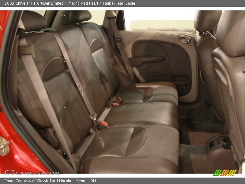 Inferno Red Pearl / Taupe/Pearl Beige 2003 Chrysler PT Cruiser Limited