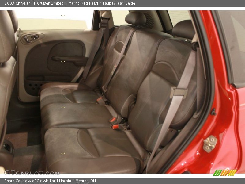 Rear Seat of 2003 PT Cruiser Limited