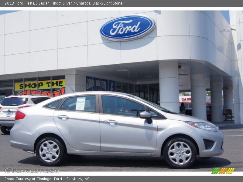  2013 Fiesta S Sedan Ingot Silver