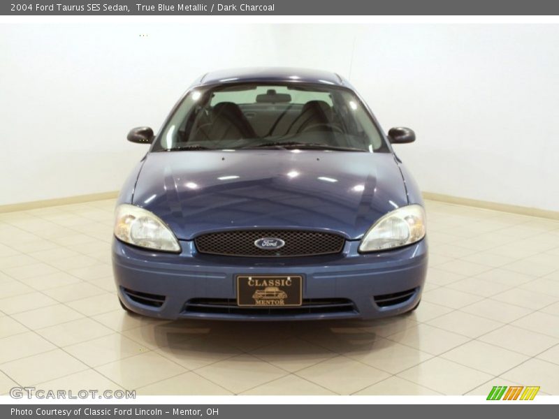 True Blue Metallic / Dark Charcoal 2004 Ford Taurus SES Sedan