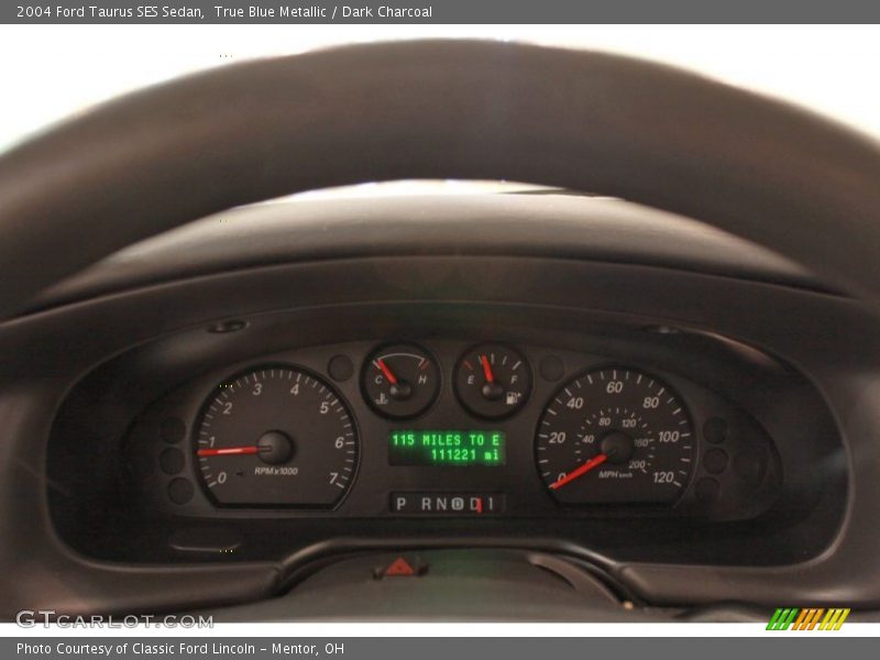  2004 Taurus SES Sedan SES Sedan Gauges