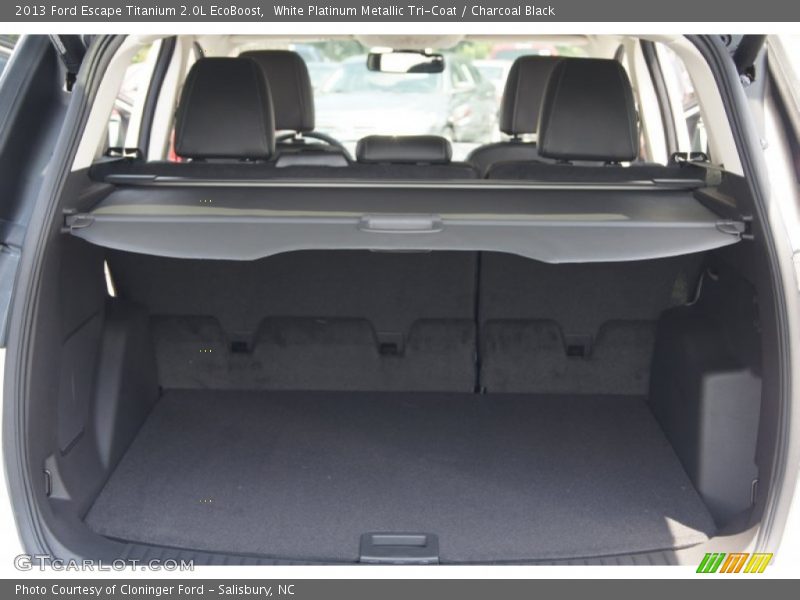  2013 Escape Titanium 2.0L EcoBoost Trunk