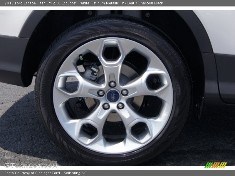  2013 Escape Titanium 2.0L EcoBoost Wheel