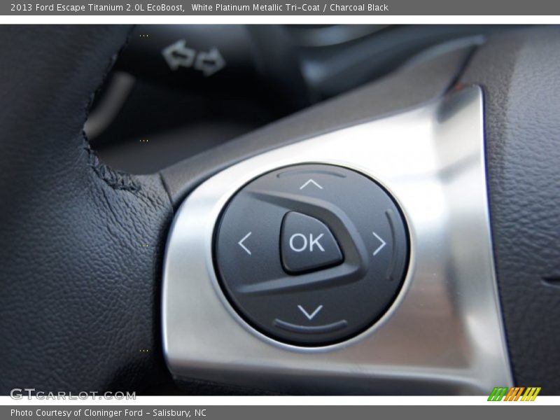 Controls of 2013 Escape Titanium 2.0L EcoBoost