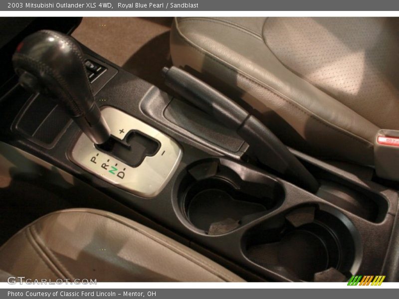 Royal Blue Pearl / Sandblast 2003 Mitsubishi Outlander XLS 4WD