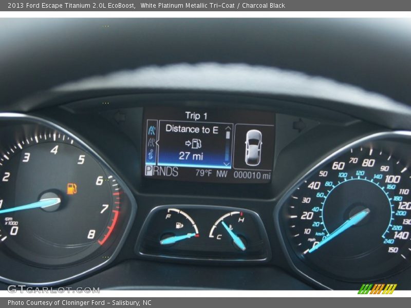  2013 Escape Titanium 2.0L EcoBoost Titanium 2.0L EcoBoost Gauges