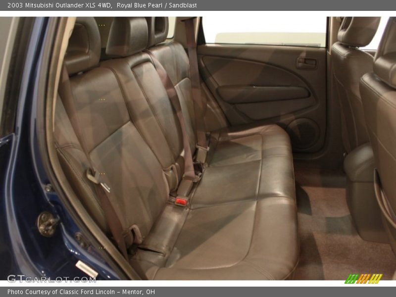Royal Blue Pearl / Sandblast 2003 Mitsubishi Outlander XLS 4WD