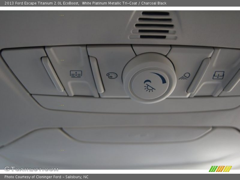 Controls of 2013 Escape Titanium 2.0L EcoBoost
