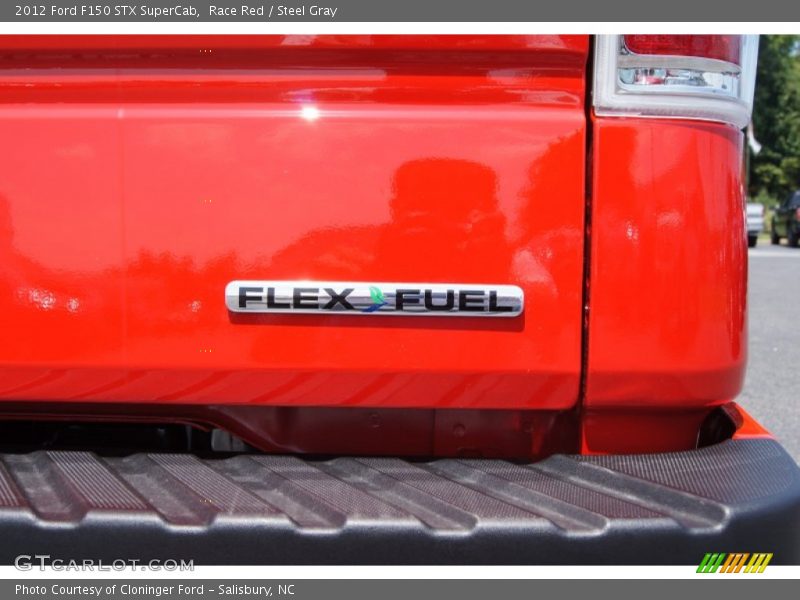 Race Red / Steel Gray 2012 Ford F150 STX SuperCab