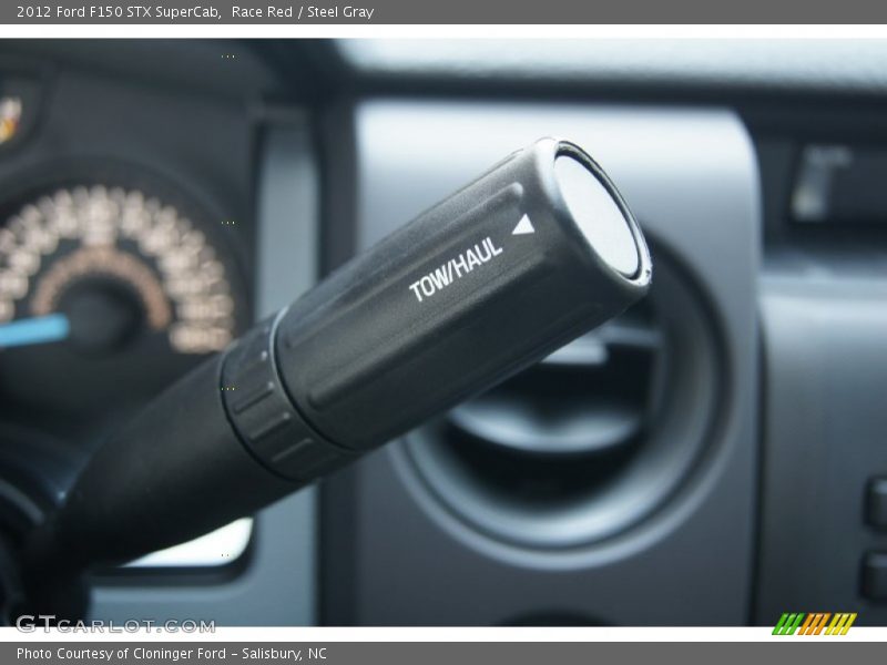 Race Red / Steel Gray 2012 Ford F150 STX SuperCab