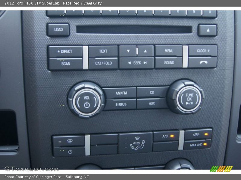 Race Red / Steel Gray 2012 Ford F150 STX SuperCab