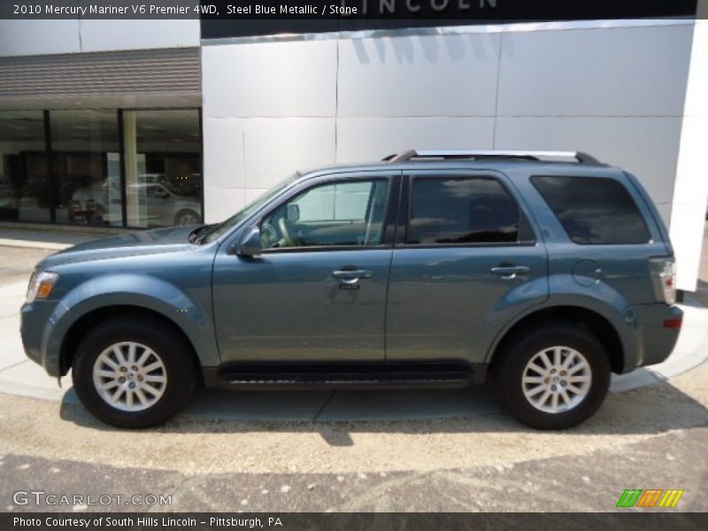  2010 Mariner V6 Premier 4WD Steel Blue Metallic