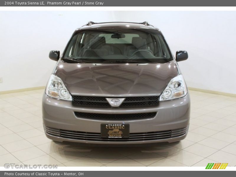 Phantom Gray Pearl / Stone Gray 2004 Toyota Sienna LE