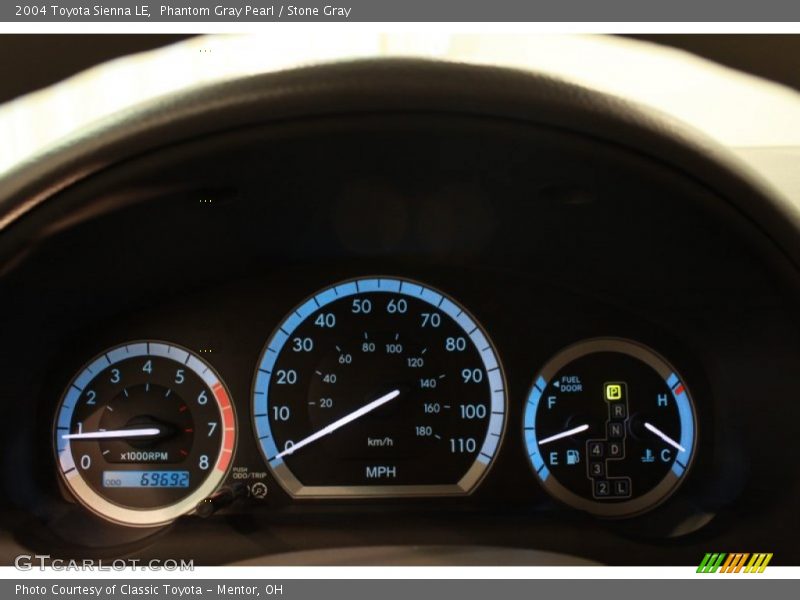  2004 Sienna LE LE Gauges