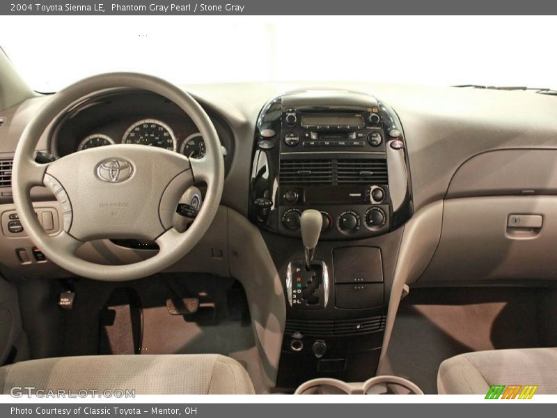 Dashboard of 2004 Sienna LE
