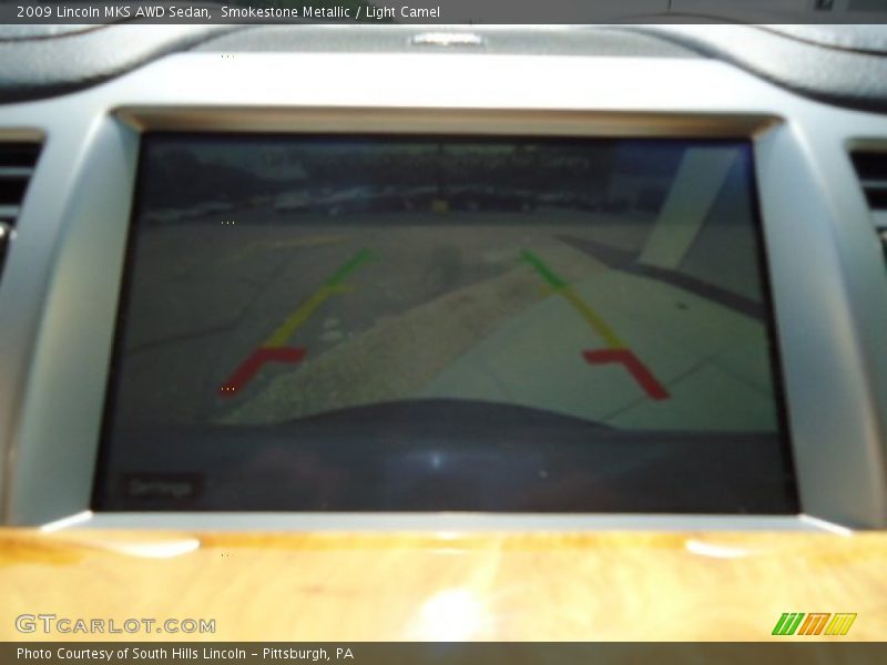 Smokestone Metallic / Light Camel 2009 Lincoln MKS AWD Sedan