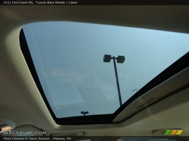 Tuxedo Black Metallic / Camel 2012 Ford Fusion SEL