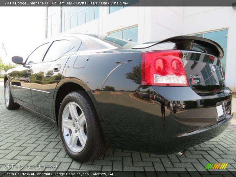 Brilliant Black Crystal Pearl / Dark Slate Gray 2010 Dodge Charger R/T