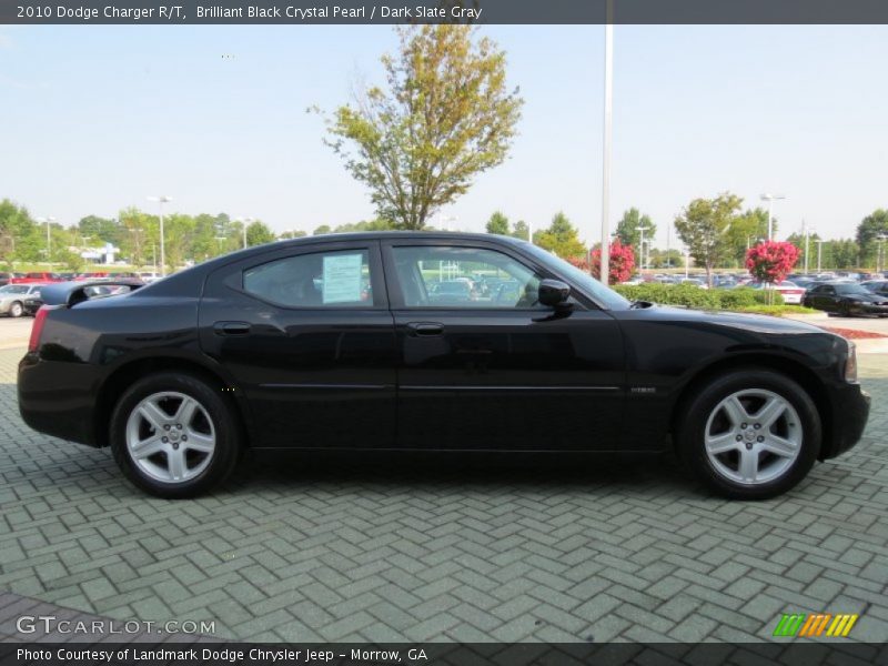 Brilliant Black Crystal Pearl / Dark Slate Gray 2010 Dodge Charger R/T