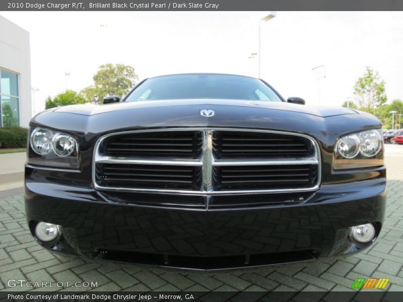 Brilliant Black Crystal Pearl / Dark Slate Gray 2010 Dodge Charger R/T
