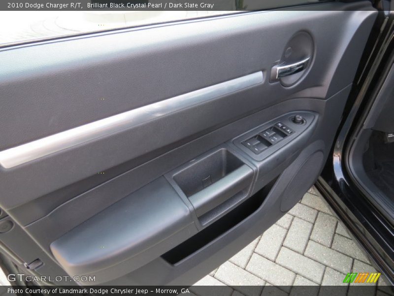 Brilliant Black Crystal Pearl / Dark Slate Gray 2010 Dodge Charger R/T