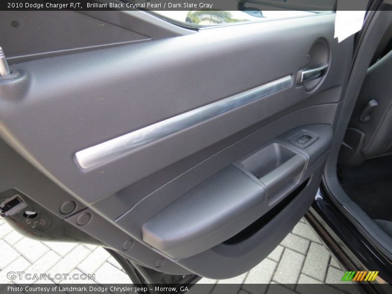 Brilliant Black Crystal Pearl / Dark Slate Gray 2010 Dodge Charger R/T