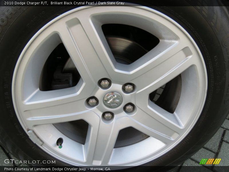 Brilliant Black Crystal Pearl / Dark Slate Gray 2010 Dodge Charger R/T