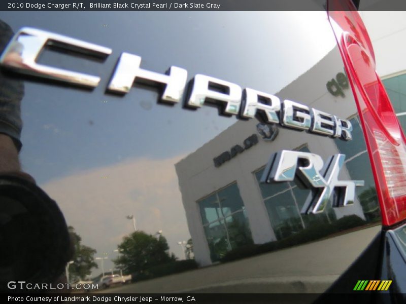 Brilliant Black Crystal Pearl / Dark Slate Gray 2010 Dodge Charger R/T