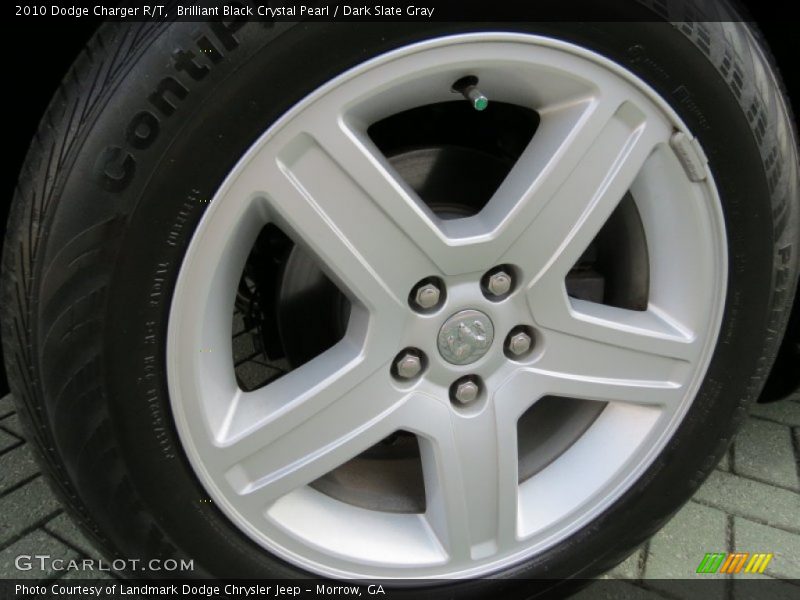 Brilliant Black Crystal Pearl / Dark Slate Gray 2010 Dodge Charger R/T