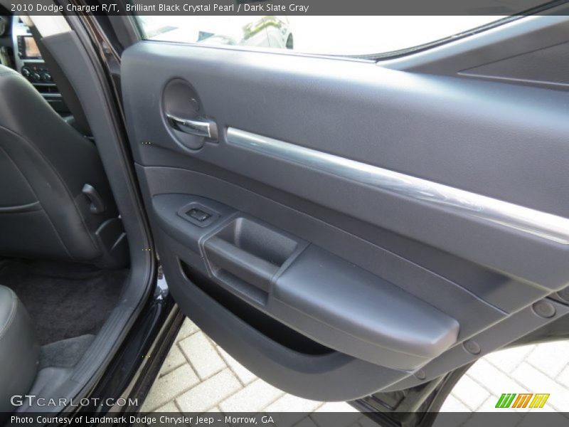 Brilliant Black Crystal Pearl / Dark Slate Gray 2010 Dodge Charger R/T