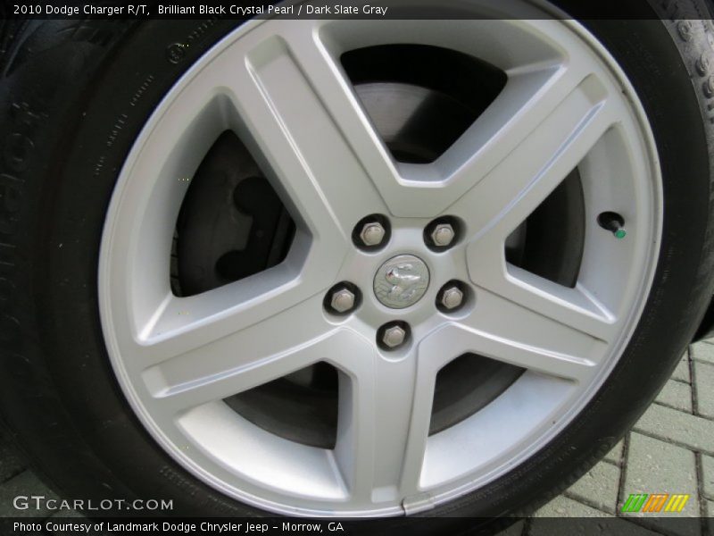 Brilliant Black Crystal Pearl / Dark Slate Gray 2010 Dodge Charger R/T