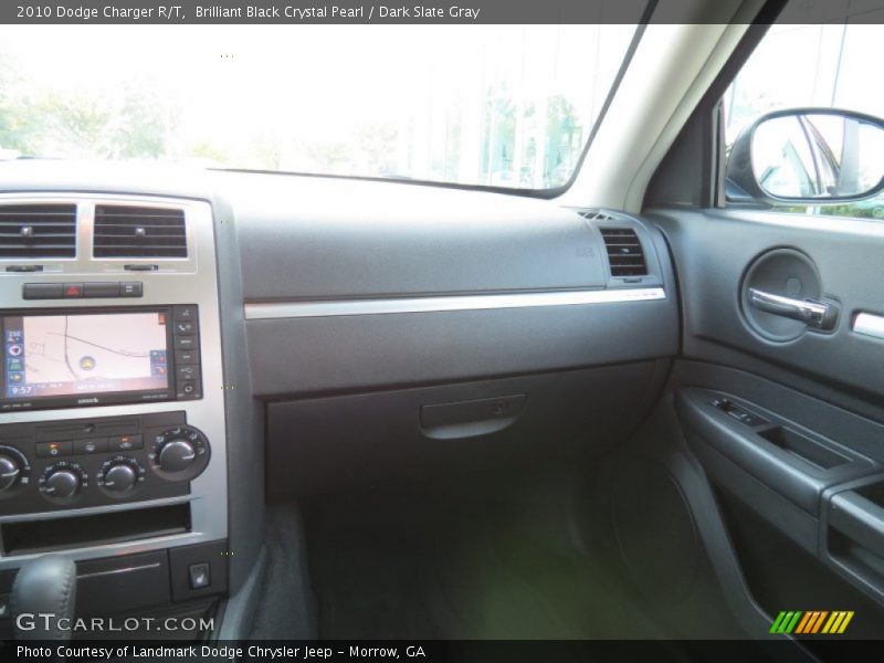Brilliant Black Crystal Pearl / Dark Slate Gray 2010 Dodge Charger R/T