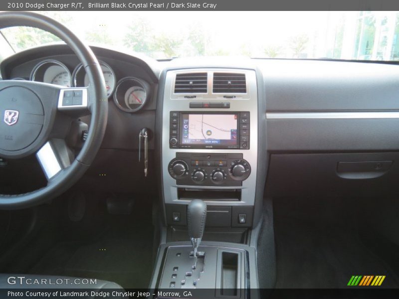 Brilliant Black Crystal Pearl / Dark Slate Gray 2010 Dodge Charger R/T