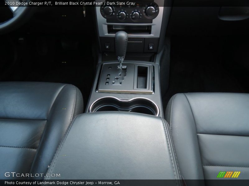 Brilliant Black Crystal Pearl / Dark Slate Gray 2010 Dodge Charger R/T