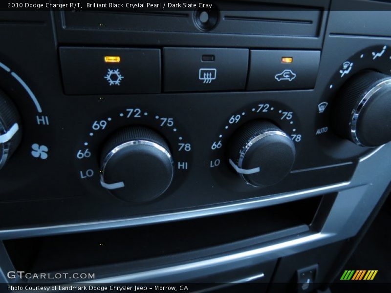 Brilliant Black Crystal Pearl / Dark Slate Gray 2010 Dodge Charger R/T
