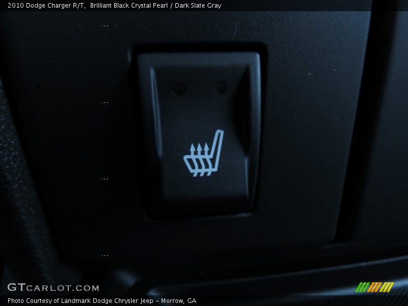 Brilliant Black Crystal Pearl / Dark Slate Gray 2010 Dodge Charger R/T