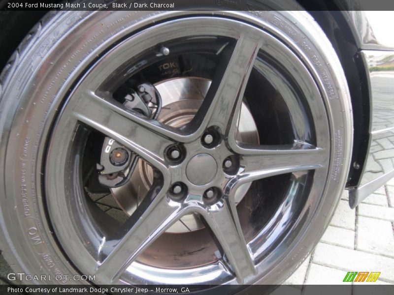 Black / Dark Charcoal 2004 Ford Mustang Mach 1 Coupe