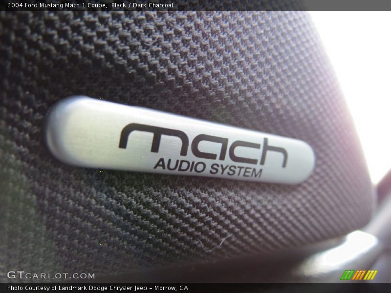 Audio System of 2004 Mustang Mach 1 Coupe