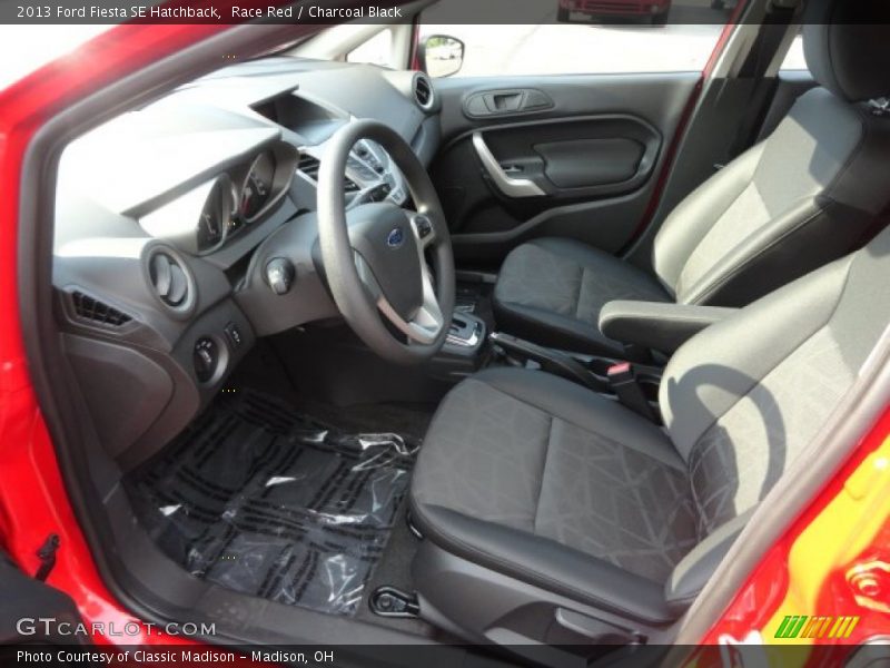 Front Seat of 2013 Fiesta SE Hatchback
