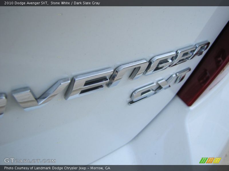 Stone White / Dark Slate Gray 2010 Dodge Avenger SXT