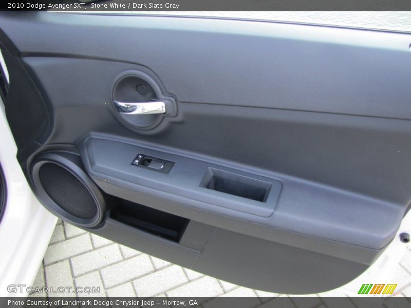 Stone White / Dark Slate Gray 2010 Dodge Avenger SXT