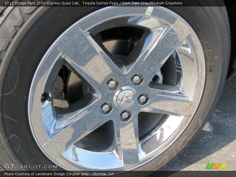 Tequila Sunrise Pearl / Dark Slate Gray/Medium Graystone 2012 Dodge Ram 1500 Express Quad Cab