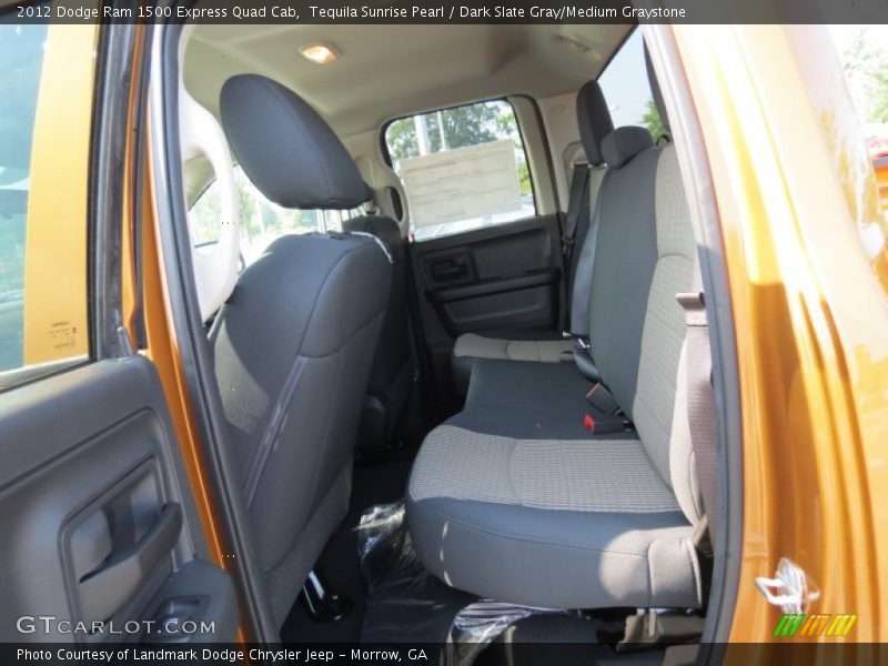 Tequila Sunrise Pearl / Dark Slate Gray/Medium Graystone 2012 Dodge Ram 1500 Express Quad Cab