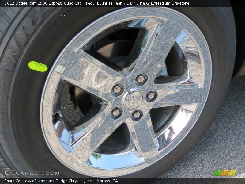 Tequila Sunrise Pearl / Dark Slate Gray/Medium Graystone 2012 Dodge Ram 1500 Express Quad Cab