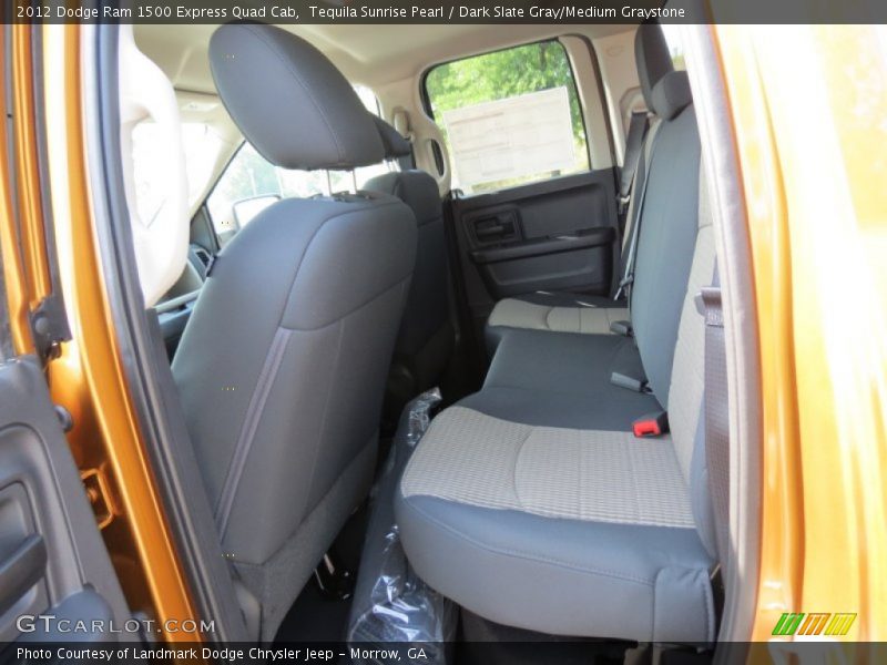 Tequila Sunrise Pearl / Dark Slate Gray/Medium Graystone 2012 Dodge Ram 1500 Express Quad Cab