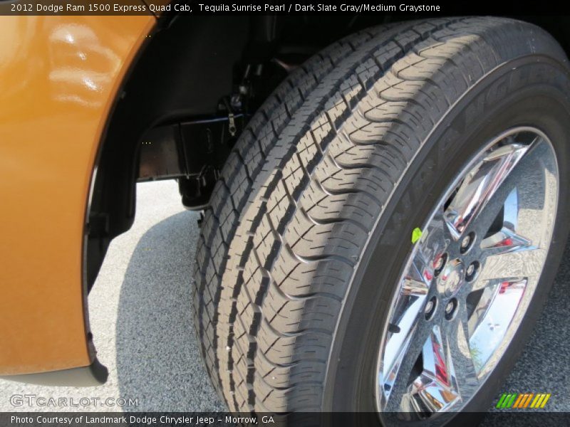 Tequila Sunrise Pearl / Dark Slate Gray/Medium Graystone 2012 Dodge Ram 1500 Express Quad Cab