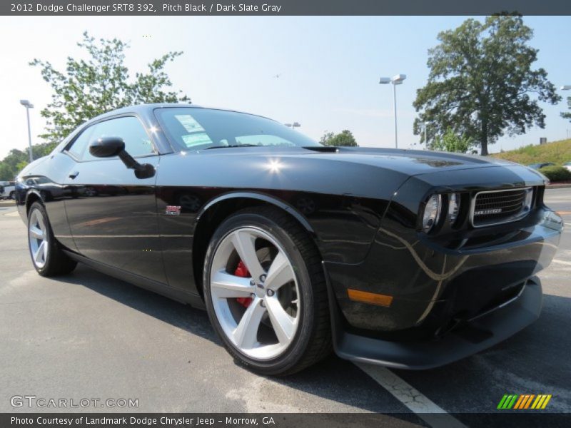 Front 3/4 View of 2012 Challenger SRT8 392