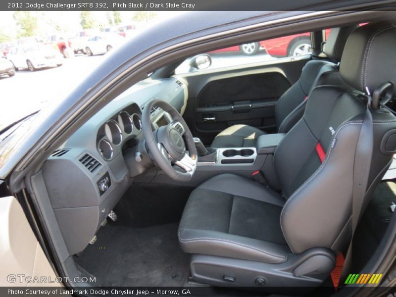 Front Seat of 2012 Challenger SRT8 392