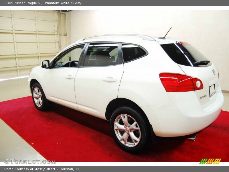 Phantom White / Gray 2009 Nissan Rogue SL