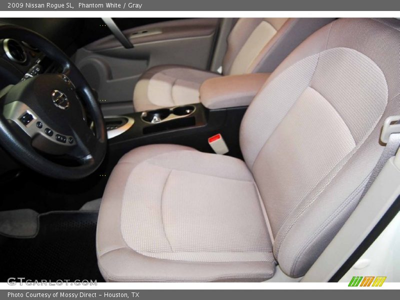 Phantom White / Gray 2009 Nissan Rogue SL